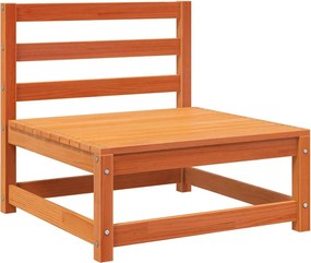 vidaXL Canapea grădină fără cotiere, maro ceruit, 70x70x67 cm