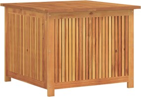 vidaXL Ladă depozitare pentru grădină 75x75x58 cm lemn masiv acacia