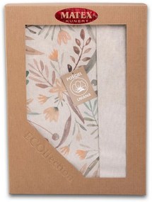 Lenjerie de pat din bumbac și in Pajiște, 220 x 200 cm, 2x 70 x 80 cm