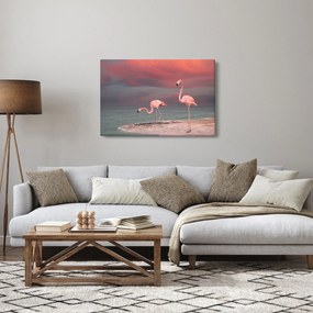 Tablou - Flamingo (90x60 cm)