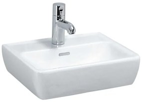 LAUFEN H8119510001041 - Lavoar montat pe blat/suspendat PRO 45x34 cm, ceramică, alb