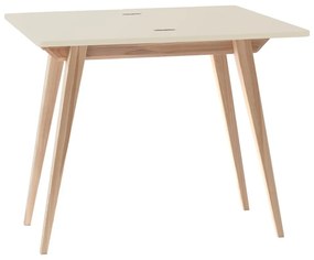 Masă consolă crem/în culoare naturală 45x90 cm Envelope – Ragaba