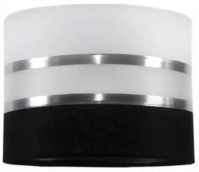 Lustră pe cablu CORAL 3xE27/60W/230V albă/neagră