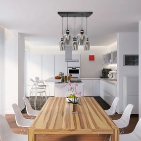 Lustră pe cablu RICHMOND 5xE27/60W/230V