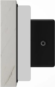 Aplica de perete minimalista piatra alba Texture