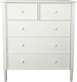 Comoda TEANA, alb, 80x40x95 cm
