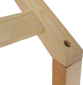 Pat Montessori, 90x200, natural, masiv, BIANKA