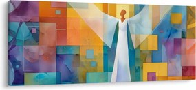 Tablou - Înger geometric (120x50 cm)