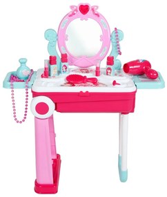 Masă de toaletă pentru copii Baby Mix în valiză 2in1, 60 x 53 x 24,5 cm