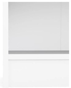 Bibliotecă Tvilum Basic, 79x107 cm, alb