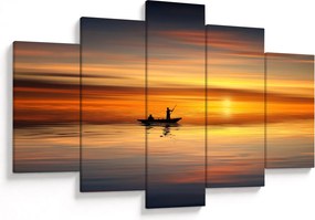Tablou - cu barca (150x105 cm)