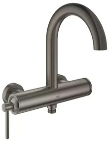 Baterie cada - dus Grohe Atrio monocomanda antracit periat Hard Graphite