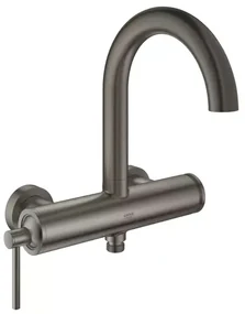 Baterie cada - dus Grohe Atrio monocomanda antracit periat Hard Graphite