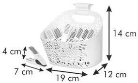 Tescoma Clipsuri pentru rufe în coș CLEAN KIT, 20 buc.