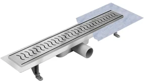 Rigola dus din INOX cu gratar Techman ONDA