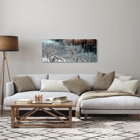 Tablou - Pajiște înghețată (120x50 cm)