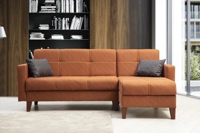 Canapea extensibilă de colț Polya - Tile Red