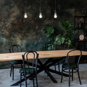 Lustra cu 3 pendule in stil vintage Fran