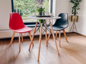 Set 4 bucati scaune de dining KITO negre