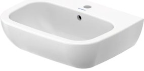 Duravit 23105500002 - Lavoar suspendat D-CODE 55 x 43 cm, ceramică, alb lucios