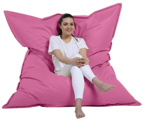 Fotoliu Puf Bean Bag Giant Cushion, 140x180 cm, Roz