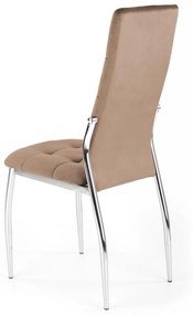 Scaun K416 velvet bej