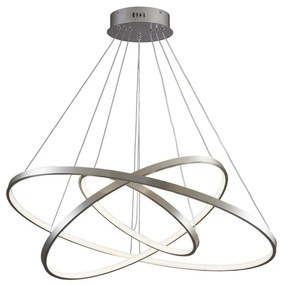 Lustră LED pe cablu LEA LED/60W/230V 4000K d. 80 cm crom
