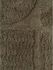 Covor kaki țesut manual 200x300 cm Lambeth Jasper – Ted Baker