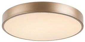 Plafoniera LED design slim Tesia auriu 40cm
