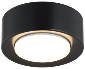 Argon 8905 - Plafonieră ELORA 1xGX53/7W/230V, Ø11 cm, neagră