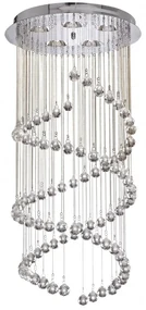 Lustra cristal design modern 39cm Hallway 5L 8843CC SRT