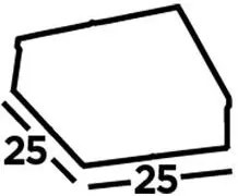 Plafoniera design decorativ Pisa 2L crom