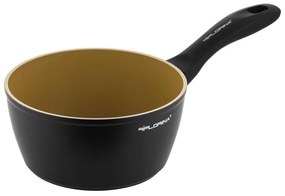Cratita cu coada Amvegan, 16 x 8 cm, aluminiu, antiaderenta, 1 litru