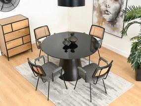 Scaun Cleo (grafit + negru). 1110977