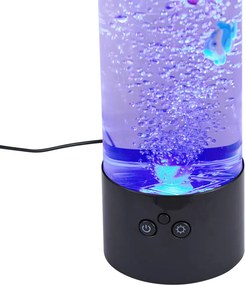 Tub cu bule negru 30cm incl. LED RGB - Sealife