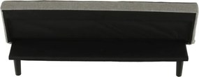 Colţar extensibil, gri/negru, ZELDA NEW