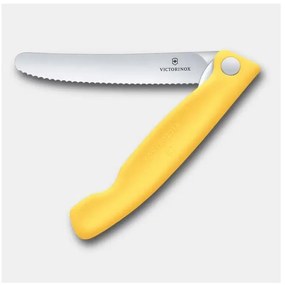 Victorinox - Cuțit pliant SWISS CLASSIC, 11 cm, galben