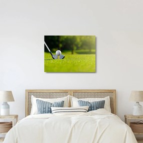 Tablou pe sticlă - Golf (70x50 cm)