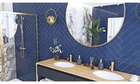 Lavoar încastrat NEL REA-U6330, 39 x 47,5 cm, ceramică, alb lucios