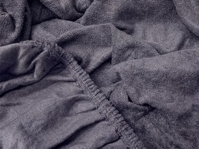 Cearsaf Frote EXCLUSIVE albastru-gri 160x200 cm