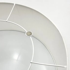 Plafonieră SIRJA PLISADO 2xE27/15W/230V Ø 35 cm albă