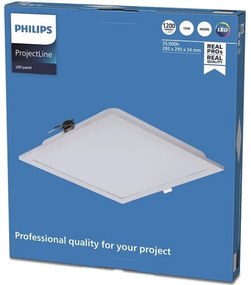 Corp de iluminat LED încastrat PROJECTLINE LED/15W/230V 29,5x29,5 cm Philips