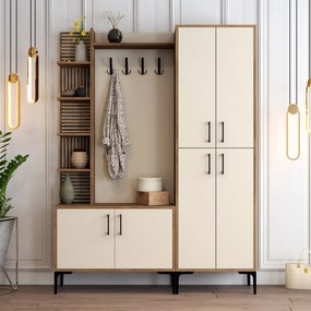 Cuier Viyana DA - Walnut, Cream