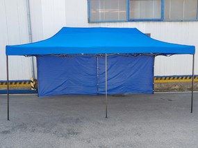 Cort pavilion pliabil 3x6 albastru SQ