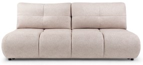 Canapea Lerio extensibilă - țesătură hidrofobă bej deschis Blur 02