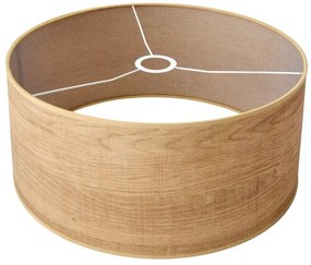 Lustră pe cablu ALBA 1xE27/15W/230V d. 40 cm maro/negru