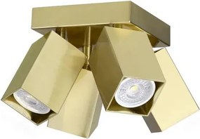 Ideal Lux - Spot LED DYNAMITE, 4xGU10/7W/230V, CRI 90, alamă