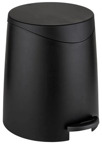Coș de gunoi negru cu pedală din plastic 3 l Portes – Allstar