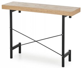 Consola Inferno stejar/negru
