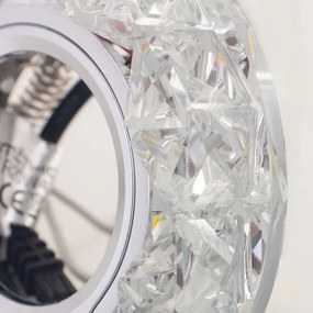 71094 - Plafonier CRYSTAL FIX 1xGU10/50W+LED/3W